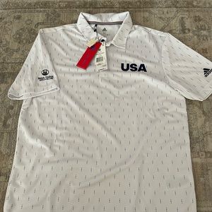 Adidas USA Golf Polo